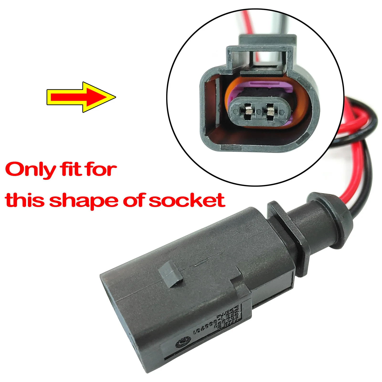 Bremsbelag Verschleiß Stecker Stecker Zopf Für VW Bora Caddy Passat CC Eos Golf Jetta Polo Sharan Tiguan Touran Transporter 1J 0973802 – Detail 4