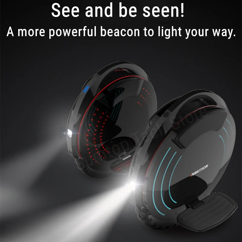 Original INMOTION V10F Electric Unicycle 84V 960Wh Battery 2000W Motor Unicycle 40km/h Speed with APP Smart EUC Monowheel
