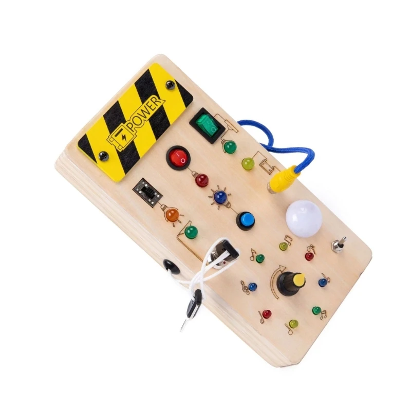 

Montessori Music Busy Boards Toy Sensory Developmental Activity Toy HandEye Coordination Preschooler Gift Board Game Toy