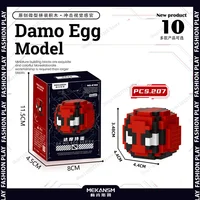 Marvel Venom Doll Building Blocks Deadpool Animal figure Model Small Particles Assembled DIY Puzzle boys girls birthday gifts 2