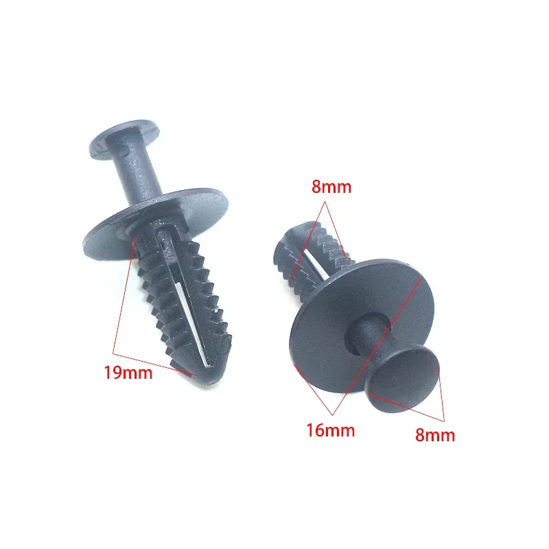 thumbnail image 1 of Abrazadera de sujeción para guardabarros de coche, pasador de presión, clip de sujeción para parachoques de rejilla para BMW, Opel, Mercedes-Benz, remache de retención para guardabarros, 1 of 5