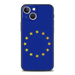 European Flag Soft TPU Phone Case - Elegant Back Cover Design - iPhone 13 Pro Max (A9)