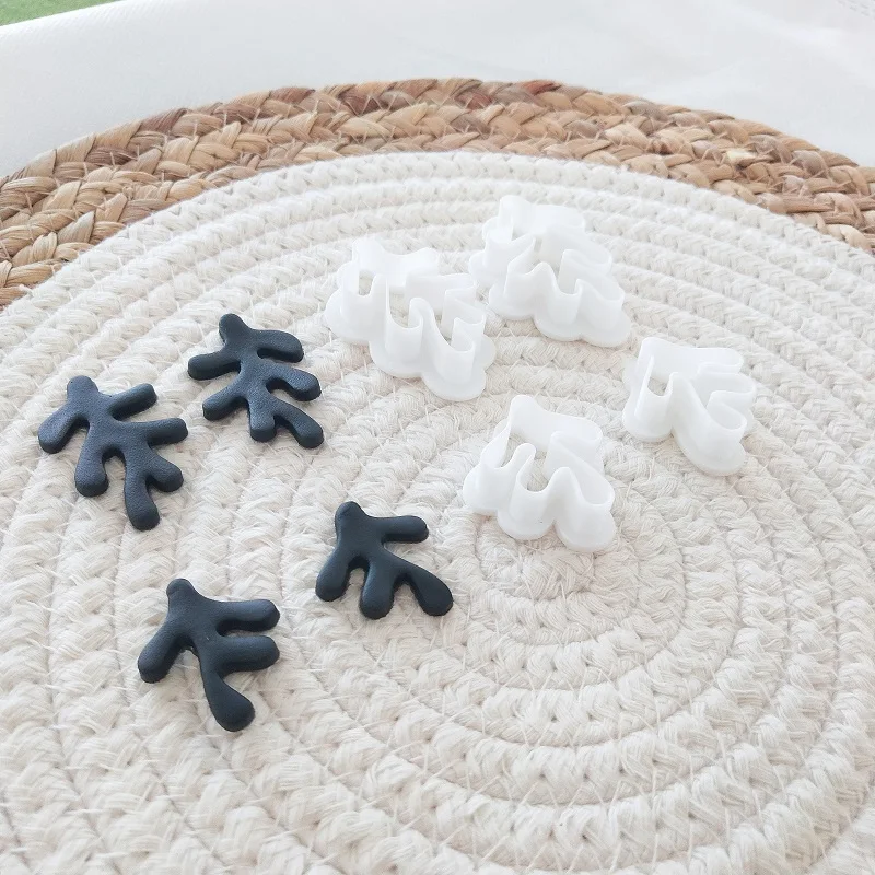 Clay Cutters Polymer Clay Molds Snake Rabbit Butterfly Soft Pottery DIY Earring Jewelry Pendant Making Tools