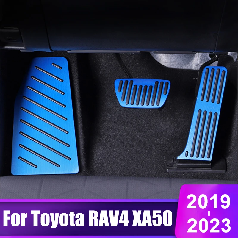 ABS Auto Schwelle Einstiegs Dekoration Streifen Willkommen Pedale Abdeckung  Pad Für Toyota RAV4 2019 2020 2021 2022 2023 RAV 4 XA50 Hybrid - AliExpress