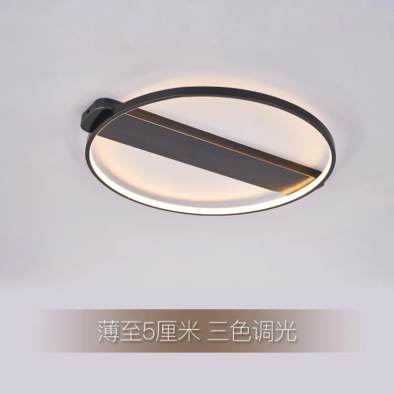 

Ультратонкая медная потолочная лампа, современный минималистичный светильник в скандинавском стиле, креативная лампа для спальни, индивидуальная лампа для детской комнаты