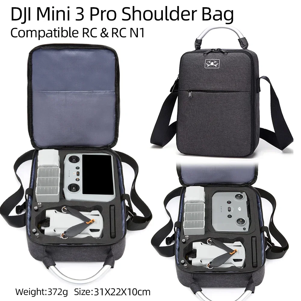 Drone Accessories Drone Storage Bag Drone Handbag Universal Bag Single Shoulder Crossbody Bags Drones Accessories DJI Mini 3 Pro Storage Box