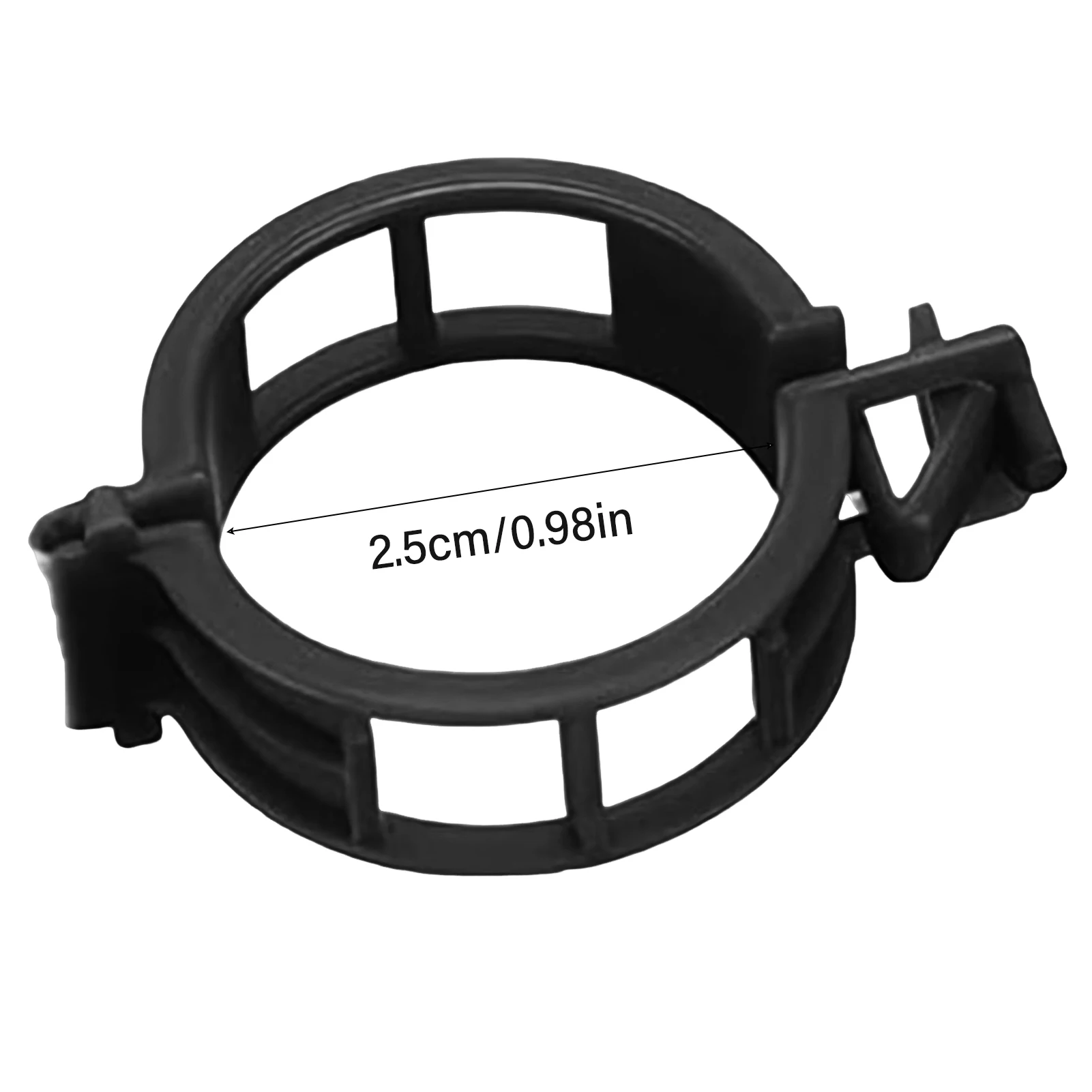Reusable Garden Clips Plant Support 25mm Transparent PP Vining Clips Tomato Vine for Vertical Gardening Fruits Vegetables