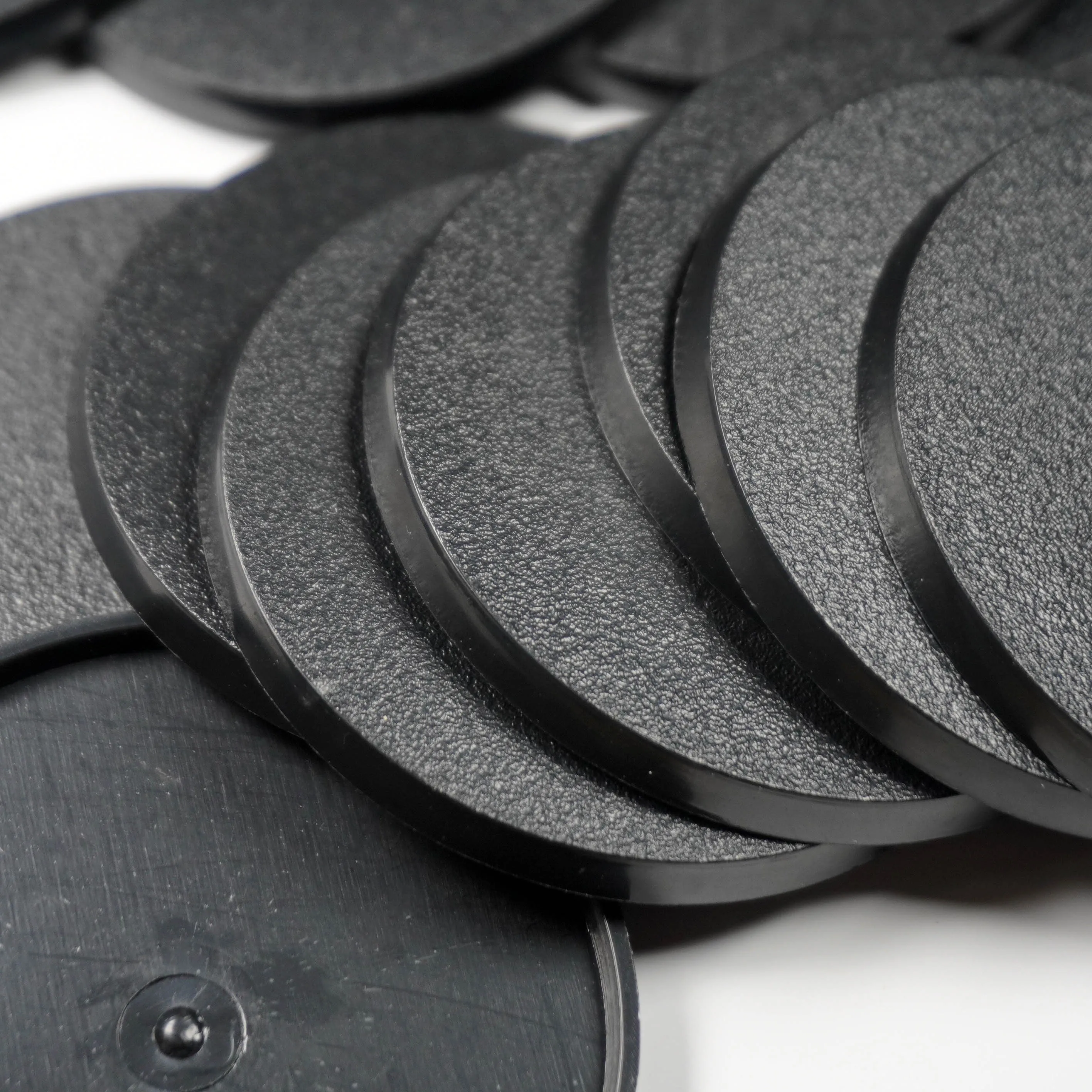 Wargame 60mm Plastic Round Bases