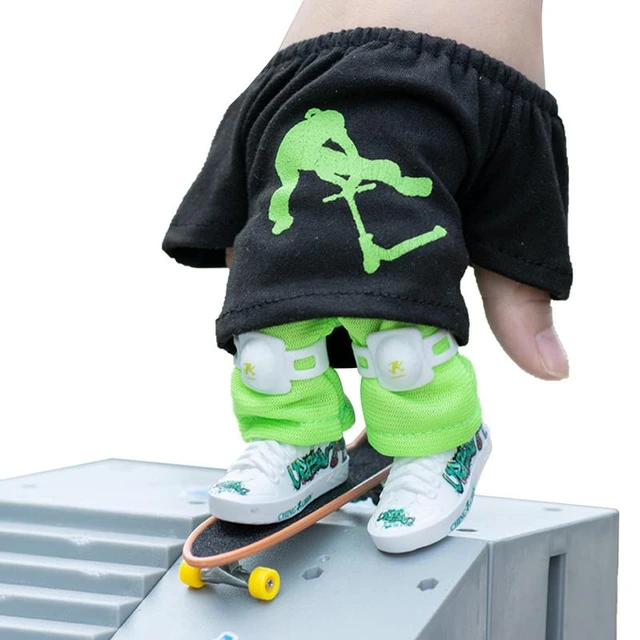 Kit de mini skate, jogo de tabuleiro para escada, jogo de skate para  crianças - AliExpress