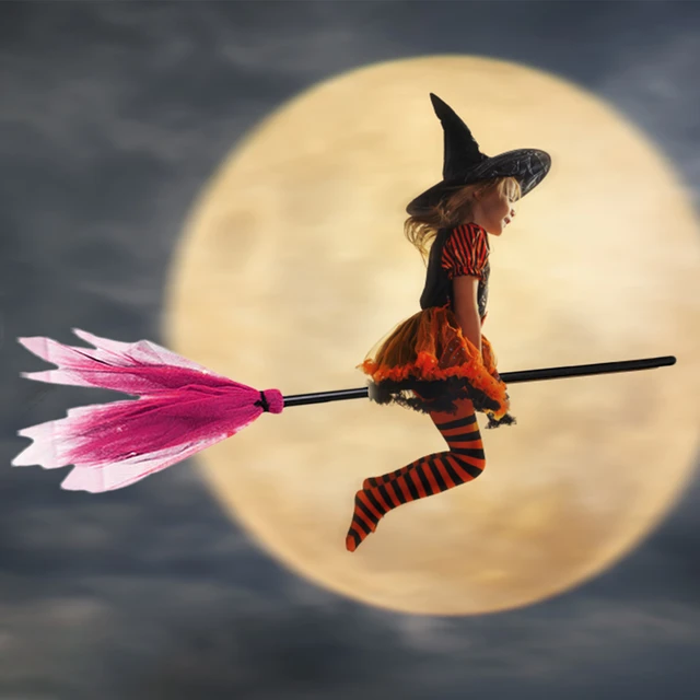 Witch Flying Broom