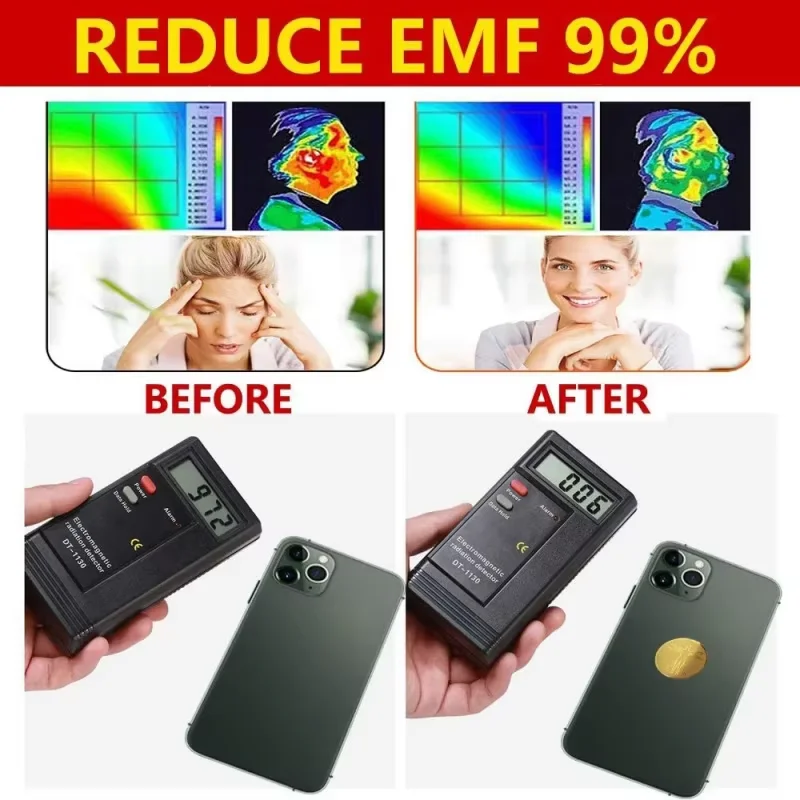 EMF Protection Shield Sticker - Anti-Radiation Guard