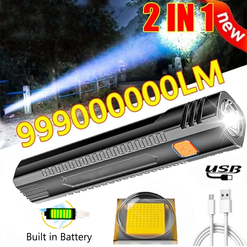 

Мощный светодиодный фонарик, миниатюрные фонарики, карманный фонарик, USB Перезаряжаемый фонарик, фонарь с батареей