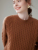 High Quality Cashmere Sweater For Women Winter O-neck Twist Flower Thick Soft Warm 100% Cashmere Knitwear Casual Loose Clothing #4