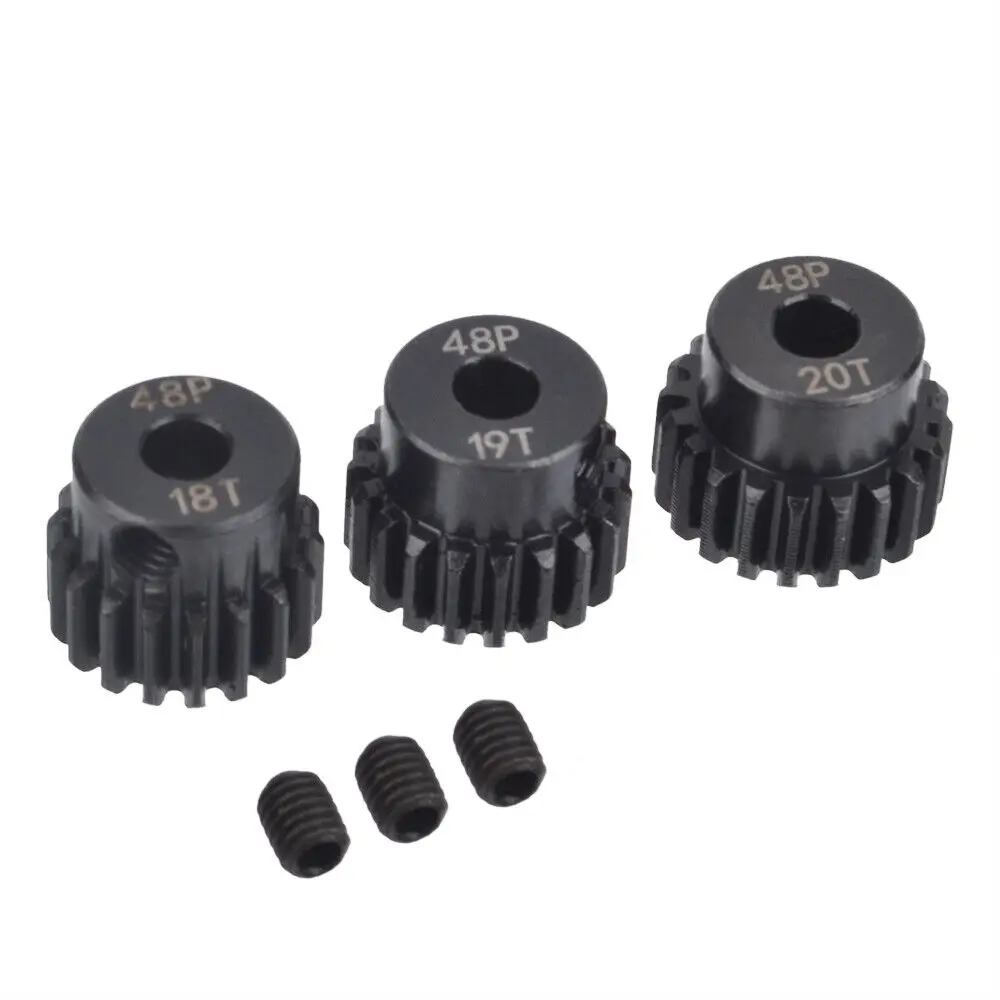 

48P Pinion Gears 18T 19T 20T for Tamiya BBX BB-01 Chassis 1/10 RC Buggy Car