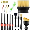 14pcs Car Detailing Brush Set Car Exterior Interior Detail Brushes Auto Ultra Soft Brush for Car Cleaning Auto Detail Tools