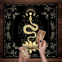 Own Your Power Altar Cloth Moon Phase Snake Tarot Cloth Spread Tarot Reading ClothWitch Wiccan Home Decor Party Gift 1