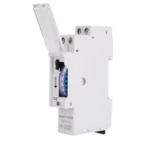 110-250V 16A Quartz Mechanical Timer 24 Hours Programmable Din Rail Relay 15 Minutes Interval Time Switch Gauge Instruments 2