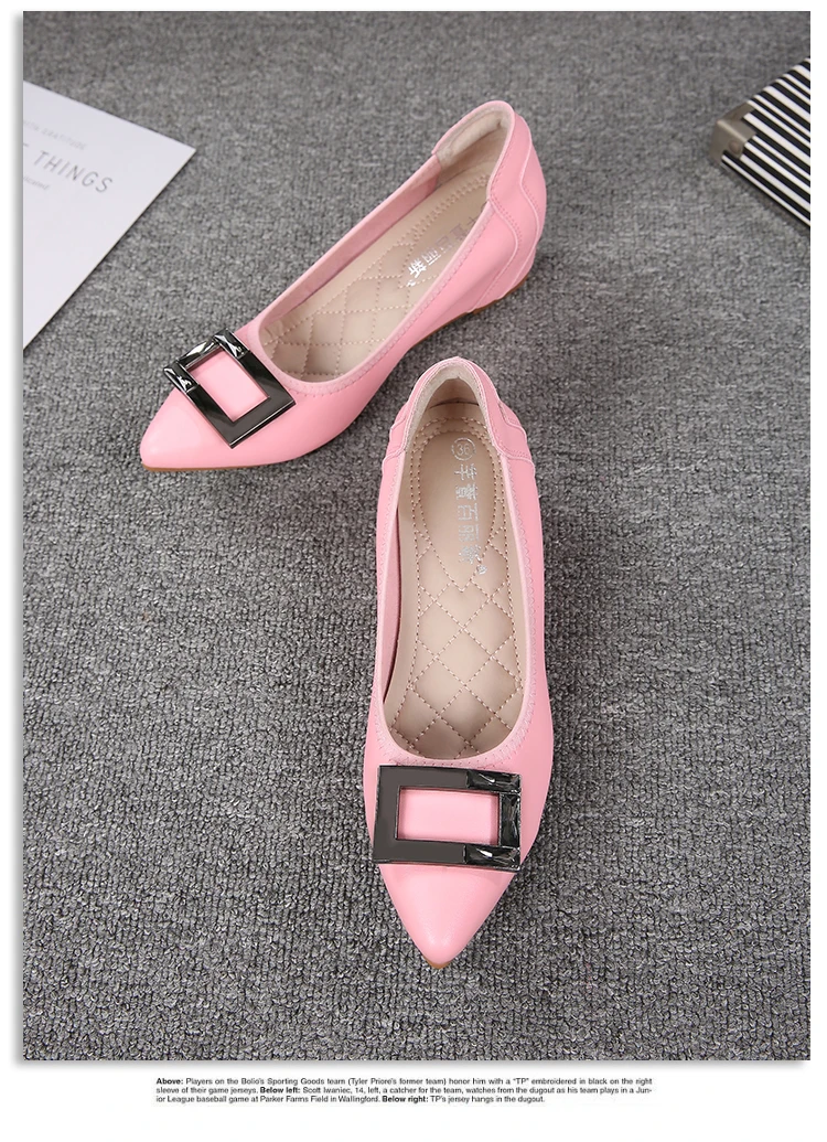 XGRAVITY Fashion New Autumn Sexy Wedges Heel Shoes Soft Loafers Wedge Soft Women Shoes Point Toe High Heel Ladies Dress