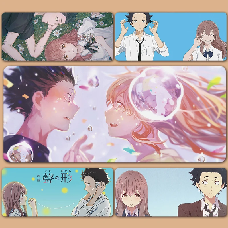 

The Shape of Voice A Silent Voice Nishimiya Shouko XXL Large Mousepad Keyboard Pad