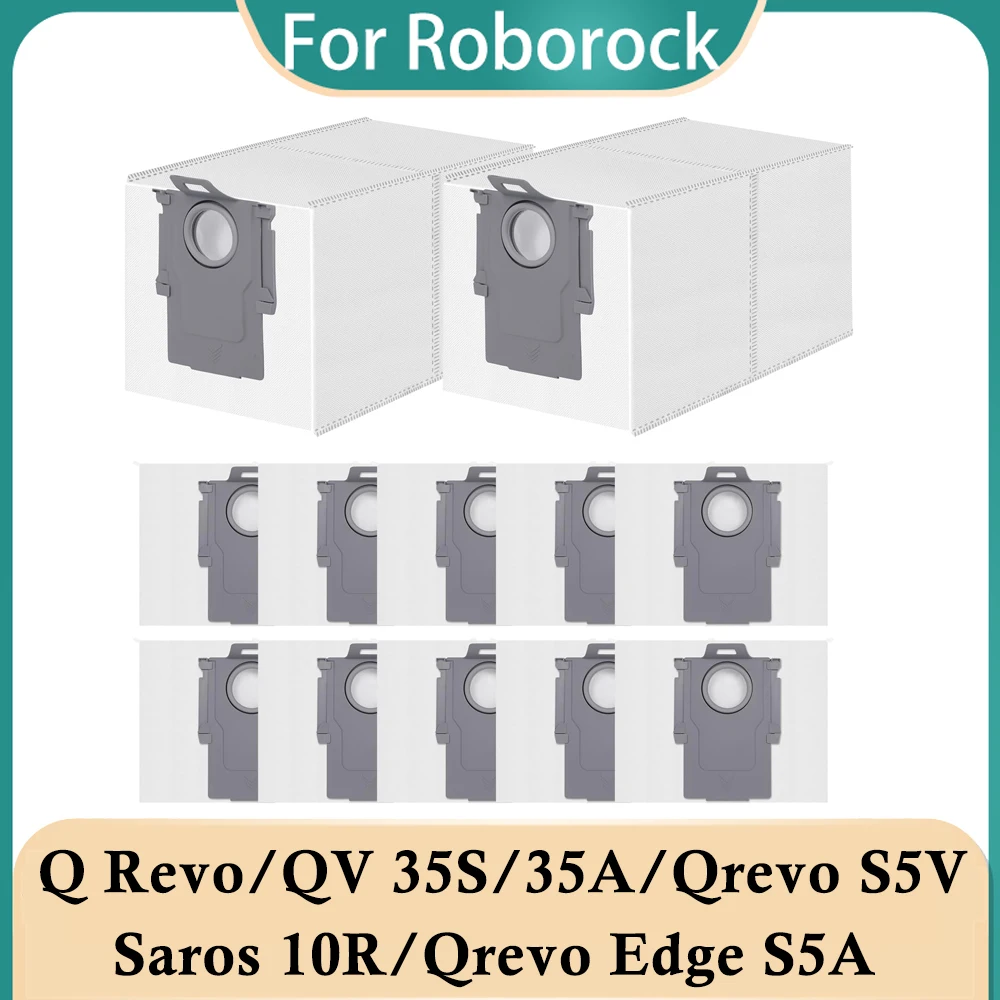 16 stuks stofzakken voor Roborock QV 35A/QV 35S/Saros 16 stuks stofzakken voor Roborock QV 35A/QV 35S/Saros