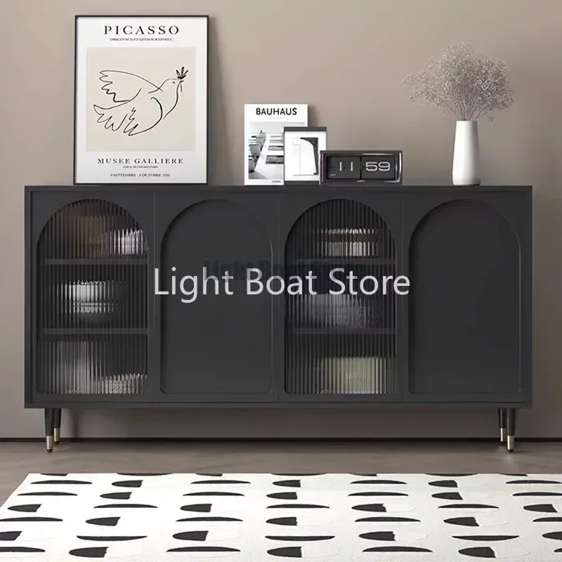 Entrance Hall Sideboards Console Table Drawer Cabinet Display Sideboards Glass Showcases Aparador Shelves Furniture YX50SD