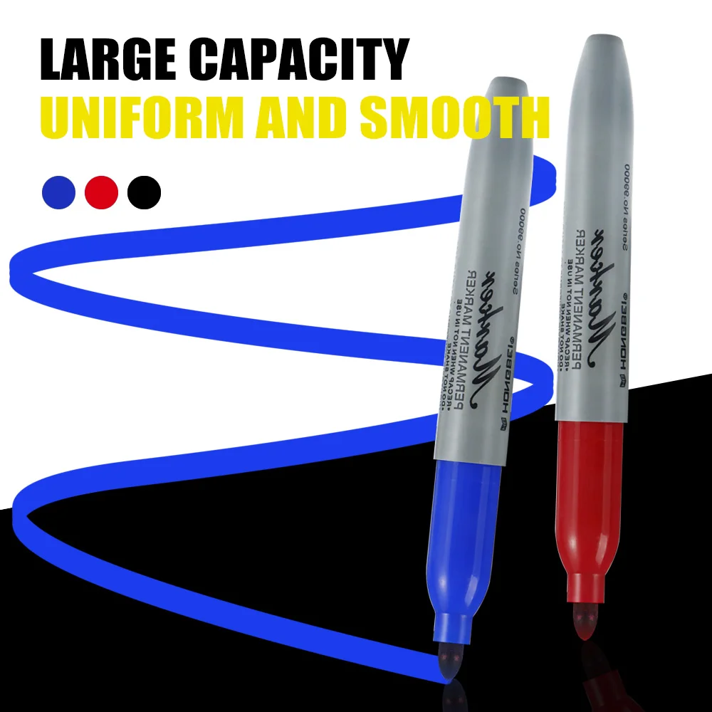 Multi-Pack Fine Tip Permanent Paint Markers - Waterproof & Quick Drying