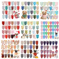 20 Packs Christmas Dog Bandana Dog Triangle Scarfs Thanksgiving Halloween Dog Bibs Bandanas For Dog Accessoires 1