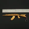 Valorant Weapon Vandal Araxys Golden 18cm Metal Weapon Model Keychain Game Peripheral Machine Gun Display Gifts Toys for Boys 5
