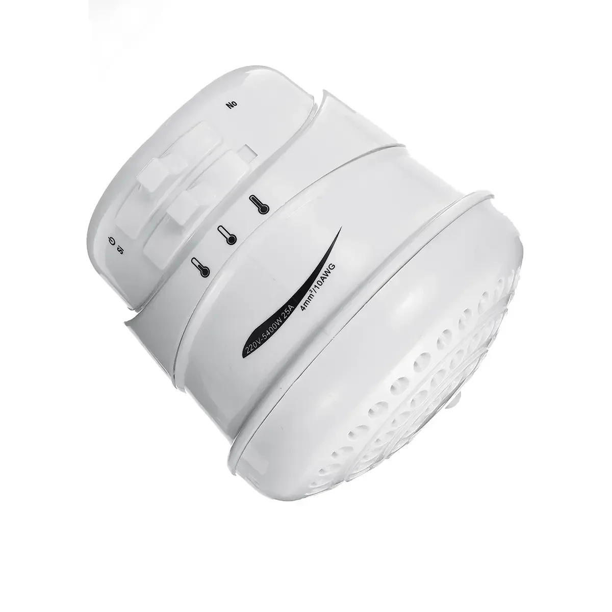 2m Hose 5400W Electric Shower Head Tankless Instant Hot Water Heater 3 Temperature Adjustable Portable Calorifier 110V/220V electric water heater