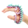 Joint movable crystal gemstone dragon figurine, figurine, divine dragon desktop decoration 5