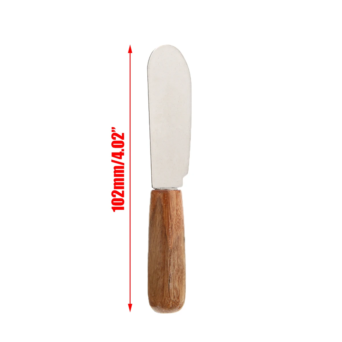 Mini Butter Scraper Stainless Steel Jagged & No Aliasing Cream Knife Wooden  Handle Cheese Jam Peanut Butter Spatula For Kitchen - AliExpress