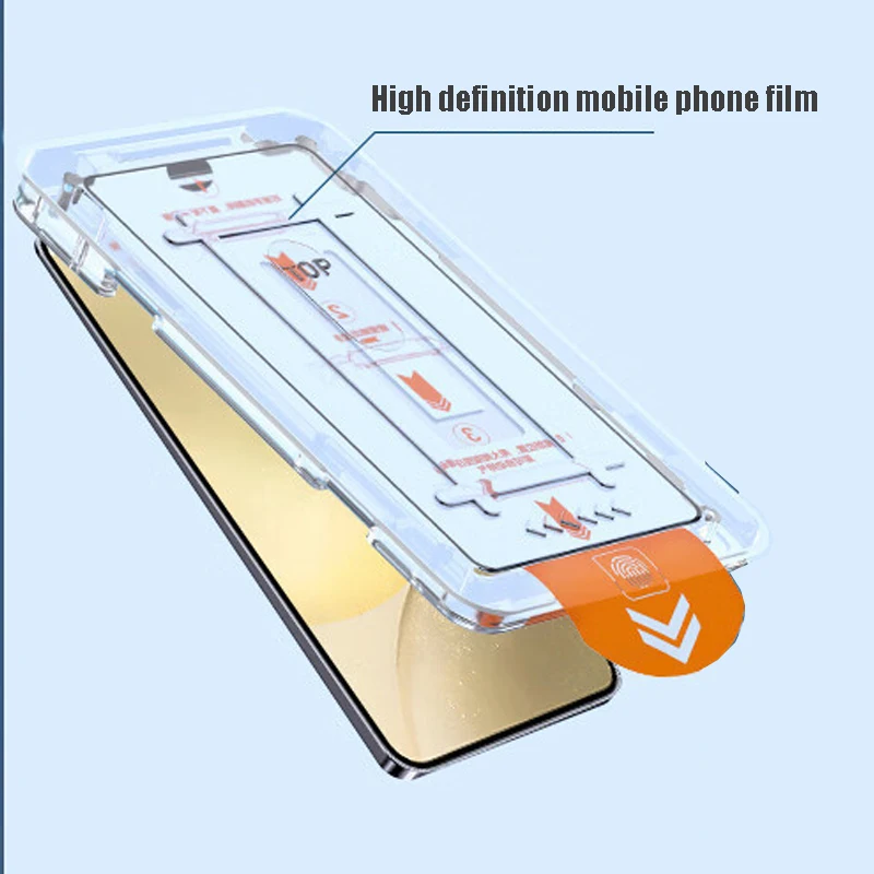 Oleophobic Coating Dust-Free Easy Install Screen Protector - Premium Tempered Glass (1-3 Pack)