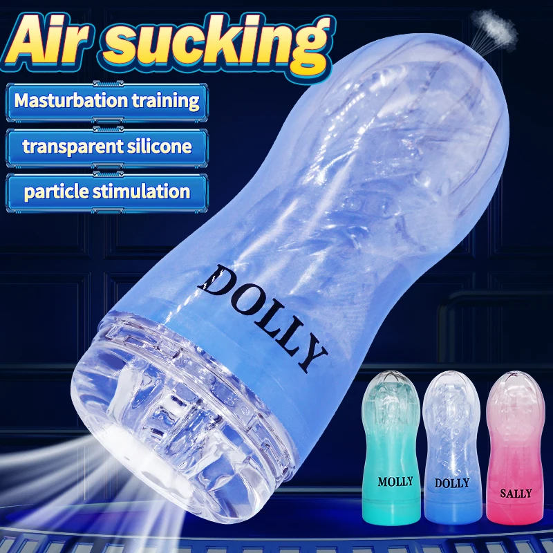 Male Masturbating Cup Silicone Portable Sucking Masturbator Soft Vagina Masturbation Sex Toy