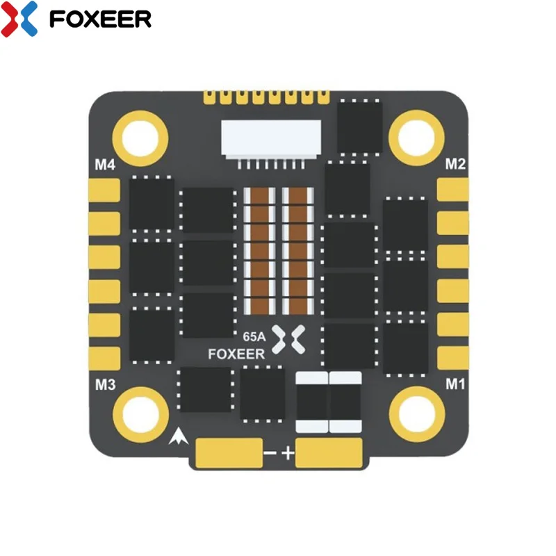 

Foxeer Reaper 128K 65A BL32 4in1 3~8S ESC 30.5X30.5mm DShot150/ 300/ 600/ 1200 /MultiShot/ OneShot For FPV Racing Drone F722 FC