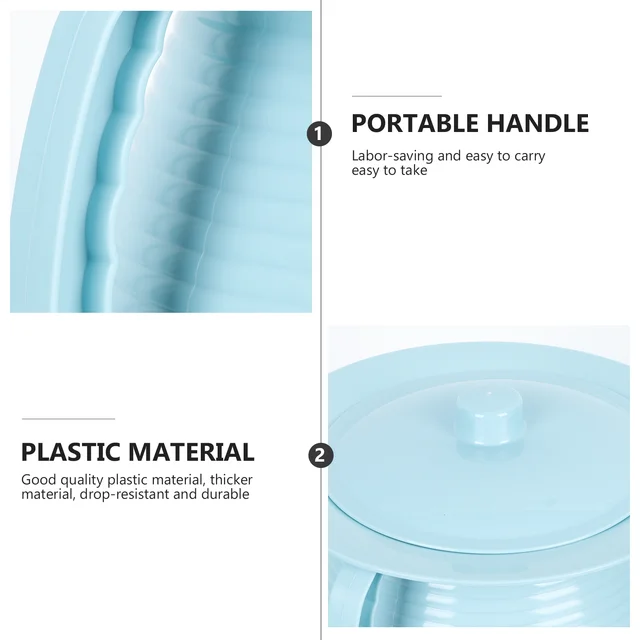 Gyermekek Bili Vizes Vizelete Műanyag Felnőtt Vödör Háztartási Kemping Tárolás - Image 5