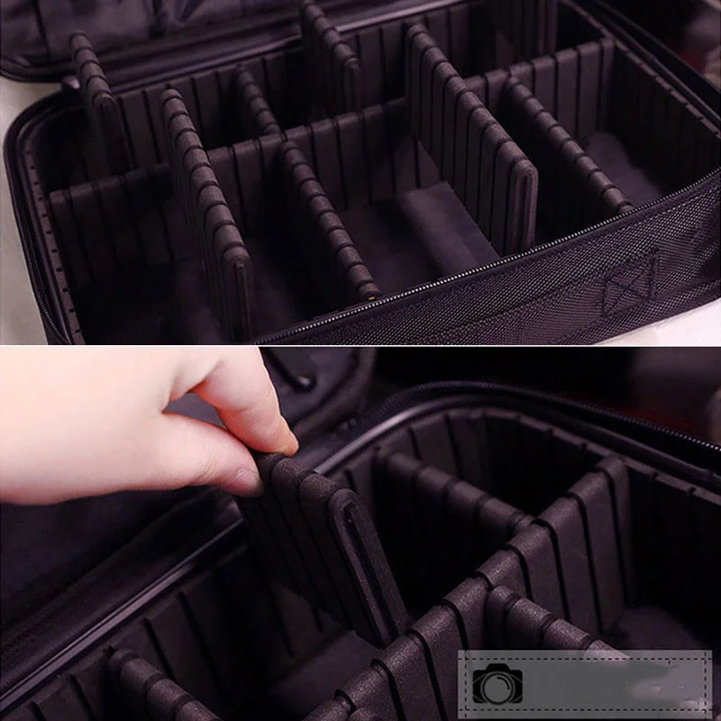 Makeup Organizer Professional Makeup Case Female Beauty Nail Box Cosmetic Case Travel Big Capacity Storage Bag Suitcases For Makeup