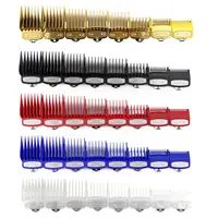 8Pcs/Set Limit Comb For Wahl Electric Clippers Barber Shop Pro Cutting Guide Comb Positioning Calipers Comb Clipper Guard Y1001 1