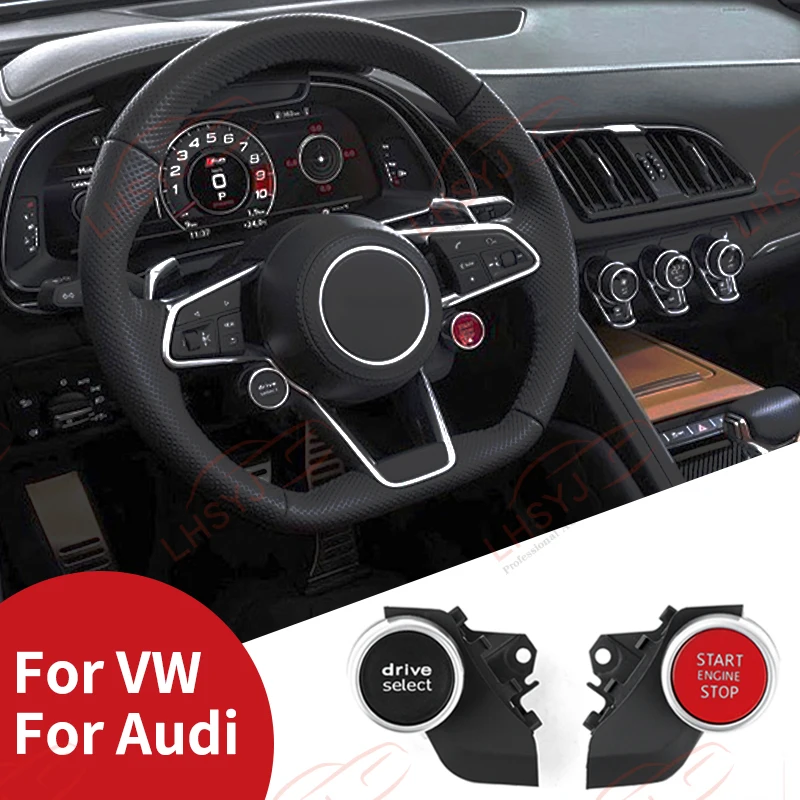 Steering Wheel Engine Start Stop Switch Driving Mode Select Button Switch For Audi A3 A4 A5 A6 A7 A8 Q2 VW Golf 7 Rline GTI