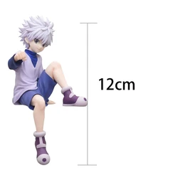 Kurapika Action Figure - Hunter x Hunter Anime Collectible PVC Figurine, Japanese Manga Garage Kit Toy Ornament - 12 - 15cm (Killua Zoldyck)