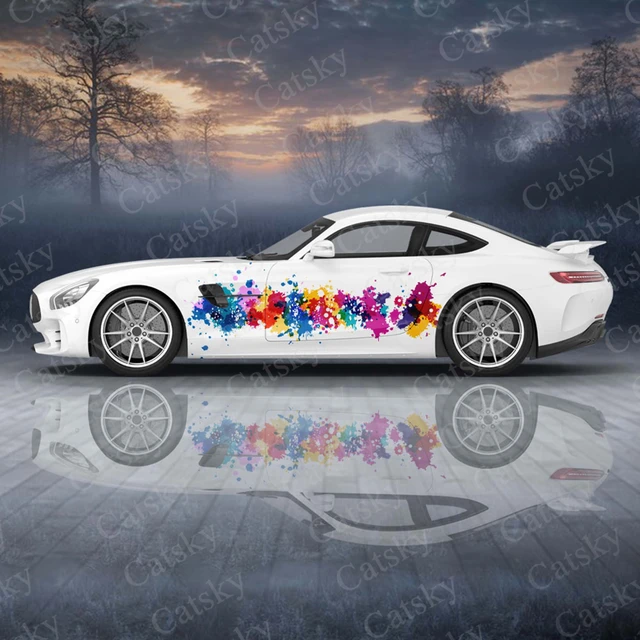 Graffiti Print Auto Aufkleber für Universal Große Auto Aufkleber Auto  Aufkleber Univers Auto Aufkleber auf Die Links Rechts Sidesal - AliExpress