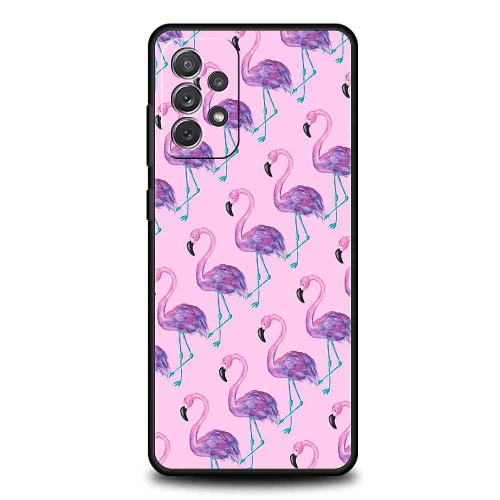 Vibrant Pink Red Flamingo Phone Case Cover