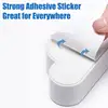 White Cloud Key Holder Adhesive Magnet Key Ring Holder Key Organizer Home Decorations Cloud Key Rack Novelty Holds Multiple Keys 3