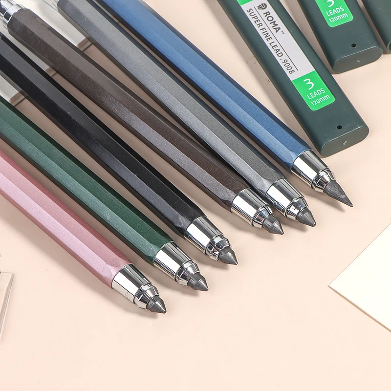 56MMMechanicalAutomaticPencilsCharcoalGraphitePencilLead4B6B