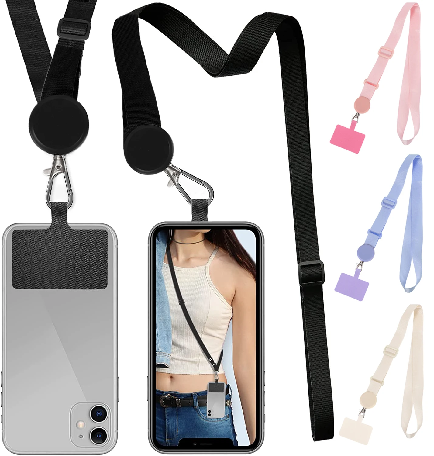 Phone Lanyard Universal Crossbody Cell Phone Lanyards Multifuctional