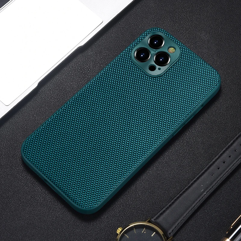 Luxury Nylon Cloth Case For iPhone 11 12 13 Pro Max XR XS X R iPhone13 13Pro iPhone12 12Pro iPhone11 11Pro Full Protective Cover apple mag safe charger