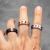 Lucky Poker Fidget Spinner Men Rings Stainless Steel Punk Luxury New In Women Jewelry Fashion Accessories Gift Wholesale 2