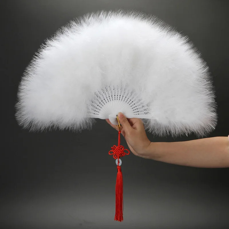 Folding Fan Hand Fan Chinese Knot Decoration For Party Dance