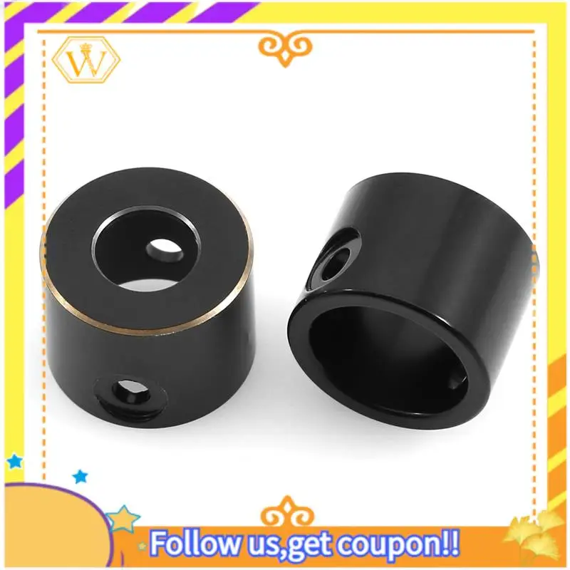 For 1/10 Simulation Model Car Parts Axial SCX10PRO Rear Axle Shaft Cup AXI03028 Frame Brass 1 Pair