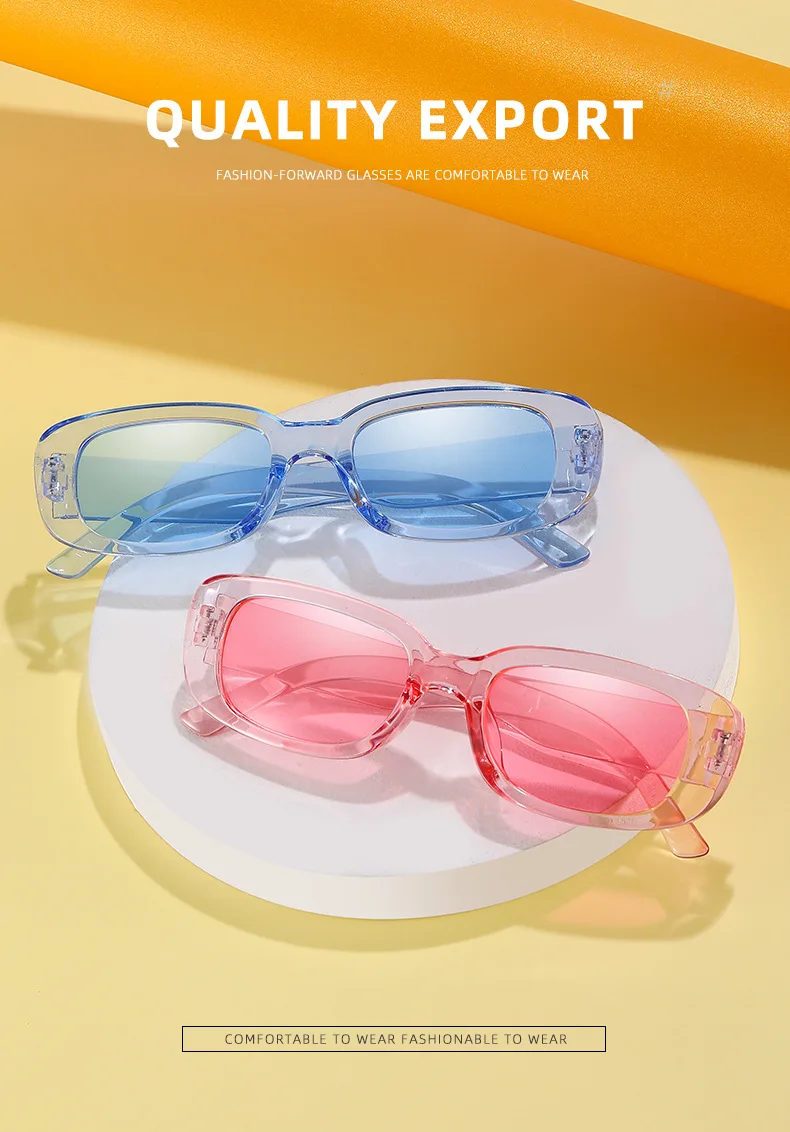 Steampunk Rectangle Sunglasses For Men And Women Uv400 Protection_voghion.com