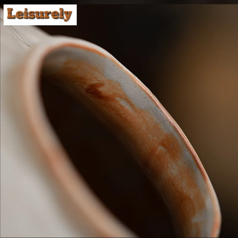 Wood-fired Porcelain Vase Boutique Room Decor Flower Basket Plant Pot Household Flowerpot For Tea Accessories Ornaments Craft